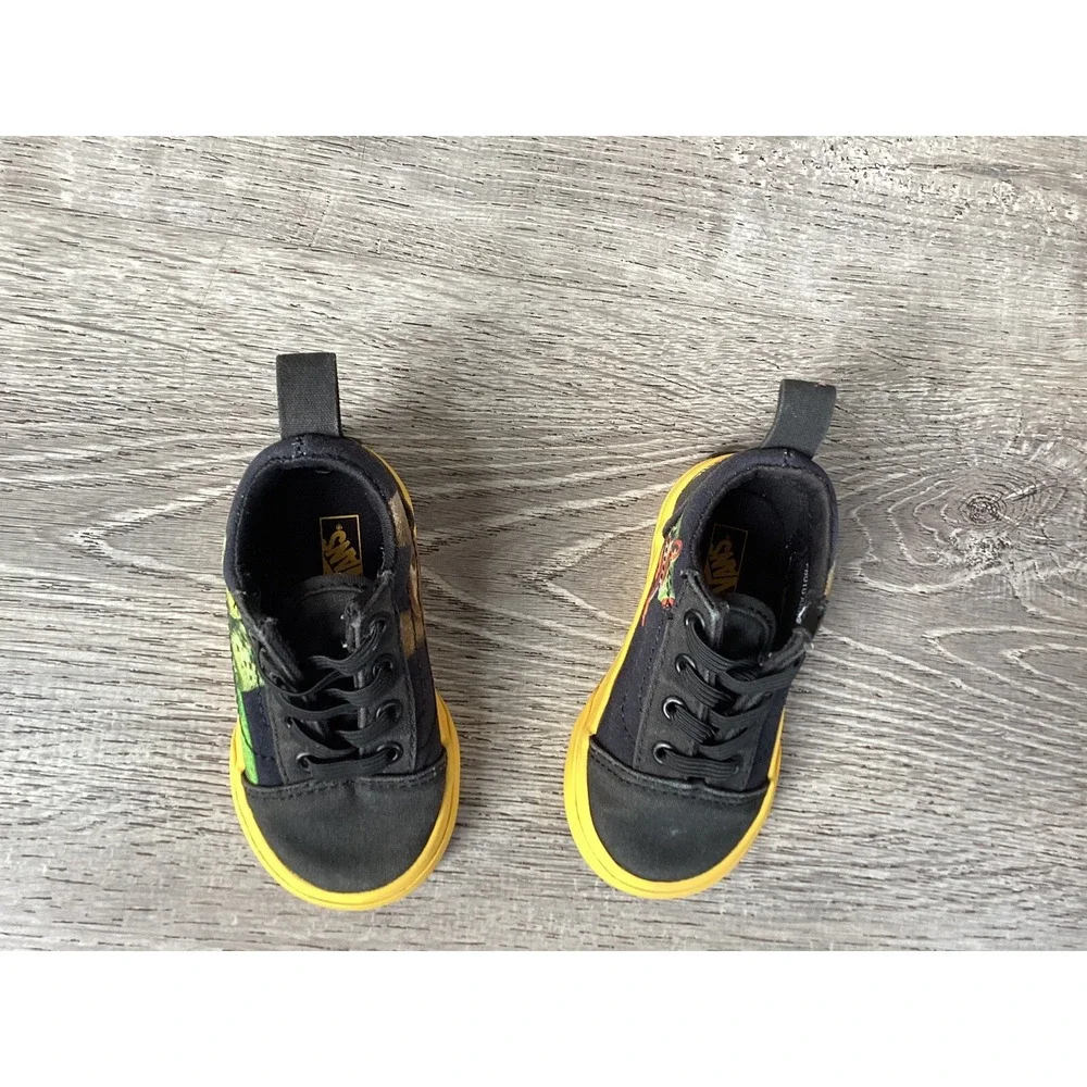 Vans X National Geographic Baby Size 4.5 Sneakers Photo Ark Frog Animal Shoes